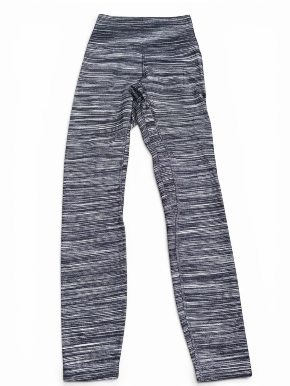 Lululemon Align High-Rise Pant 25 Space Dye Black White Leggings Size 2